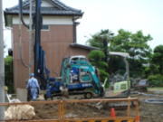 地盤改良(柱状型)工事